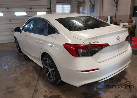 2024 Honda Civic Touring из США, поврежденный, VIN 2HGFE1F9XRH335932